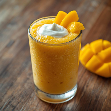 Batido de fresa y plátano