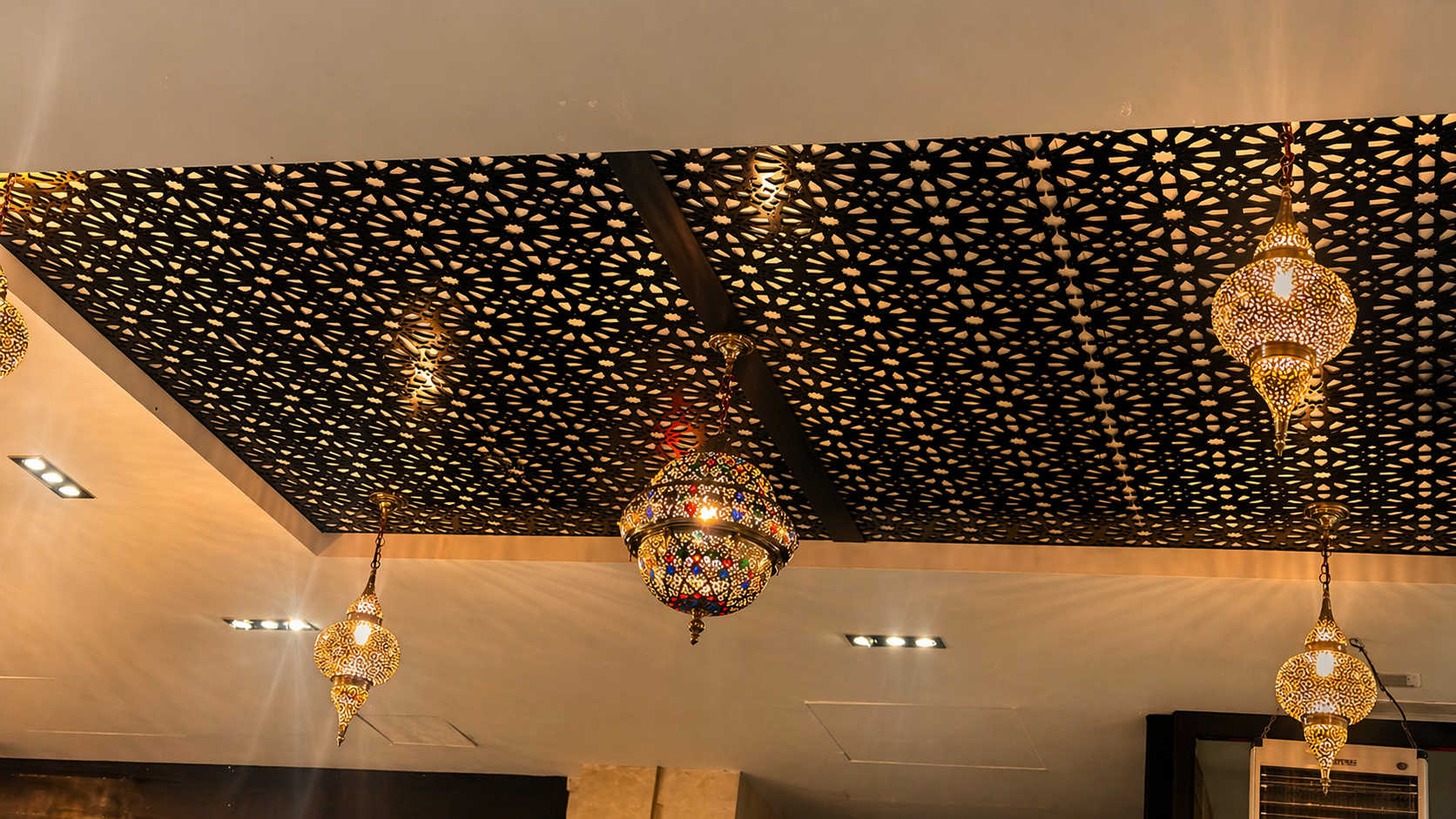 Techo decorado